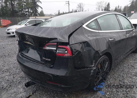 2020 Tesla Model 3 Performance Dual Motor All-Wheel Drive z USA, uszkodzony, nr VIN 5YJ3E1EC3LF623433